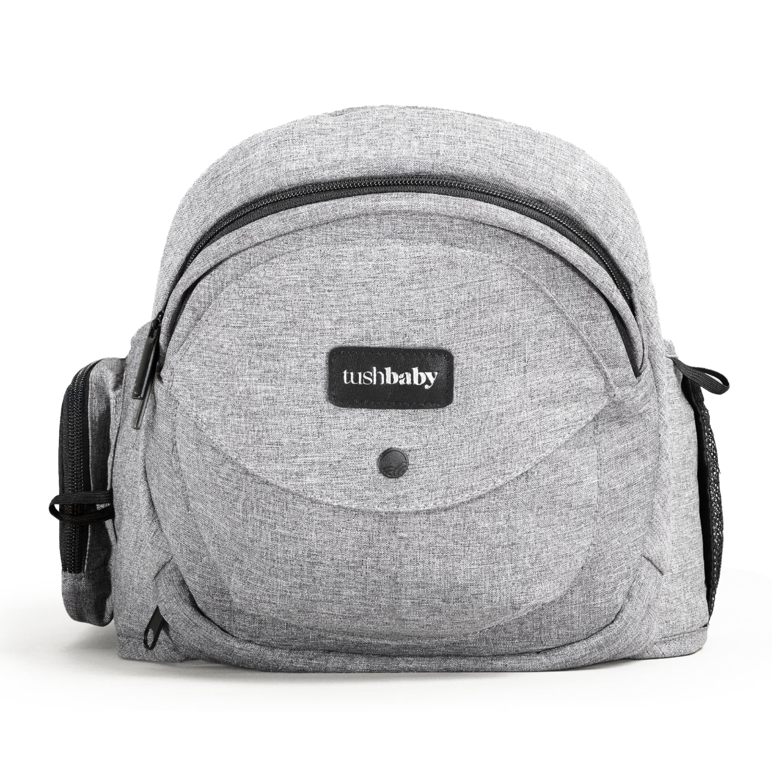 The Only Safety Certified Hip Seat Baby Carrier - As Seen On Shark Tank-Adjustable, Machine Washable, Ergonomic Newborn + Toddler + Child Carrier, Safe Ultra-Comfortable Waist Carrier Grey