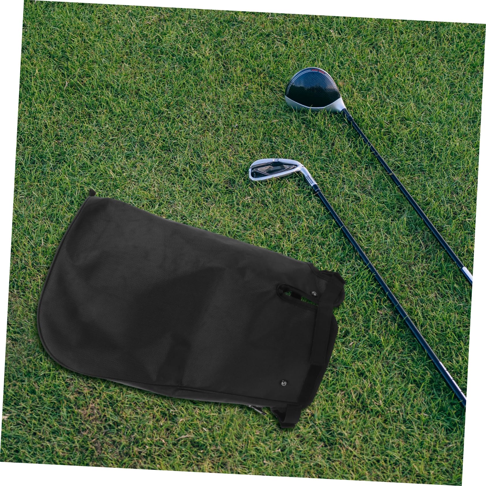 Ligera Cubierta Negra para Lluvia, Portátil y Bolsa de Golf