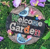 Vista 2 de Spoontiques 13238 Live Laugh Love Stepping Stones, multicolor