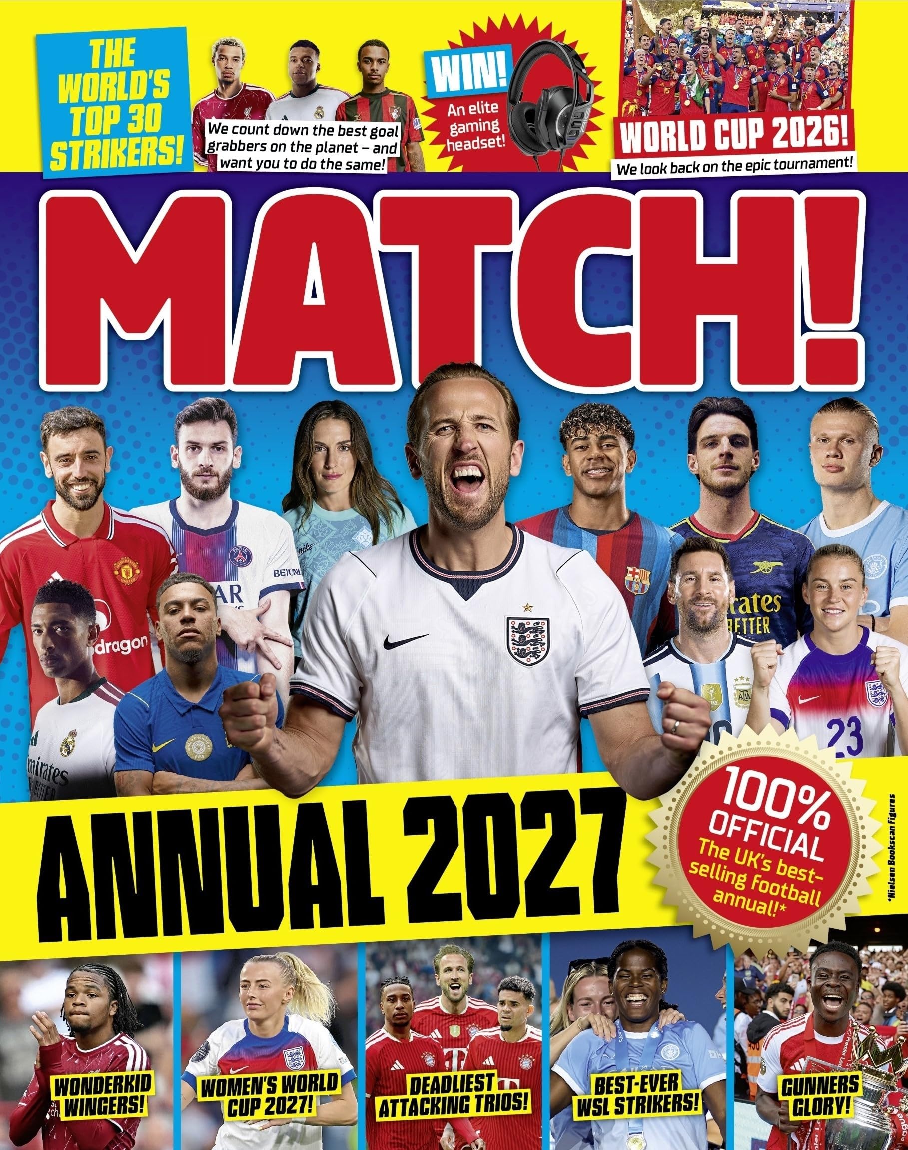 Match Annual 2027: The UK's bestselling football annual, a perfect present!