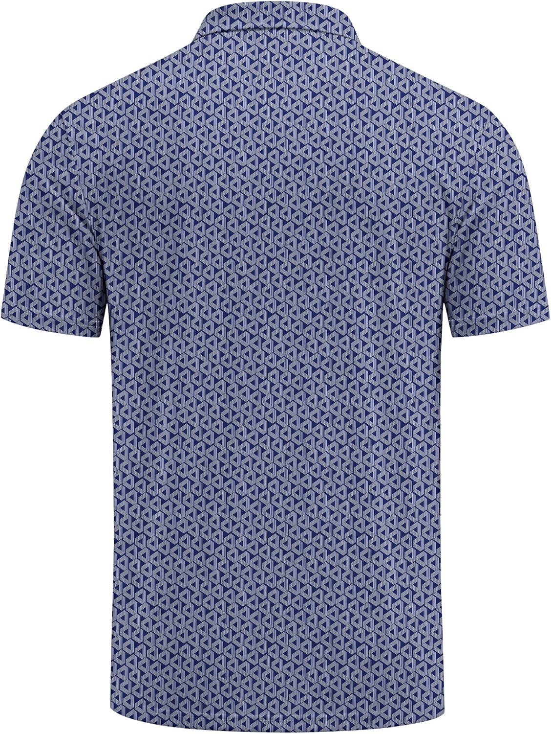 COOFANDY Men's Golf Polo Shirts Short Sleeve Quick Dry Performance Moisture Wicking Golf Shirts Casual Print Collared Shirt - Image 7