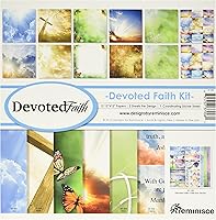 Vista 1 de Reminisce Kit de colección Devoted Faith, multicolor, 12" por 12", DF-200