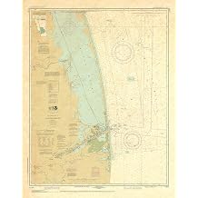 Paradise Cay Publications, Inc. Antiqued NOAA Chart 11301 Southern Part of Laguna Madre