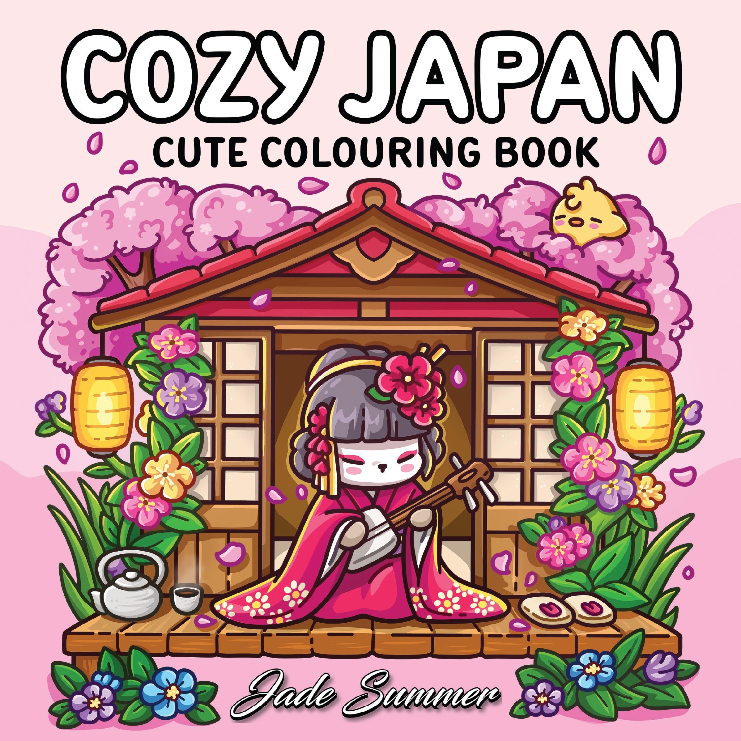 Cozy Japan: Cute Colouring Book