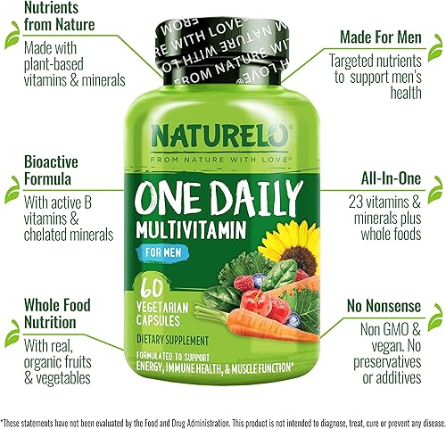 Miniatura 2 de NATURELO - Multivitamínico diario para los hombres
