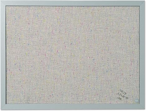 Bi-Silque FB0469608 – Lavender Memo Board Message Board MDF Frame Textile Surface, 22 mm Thick – Purple