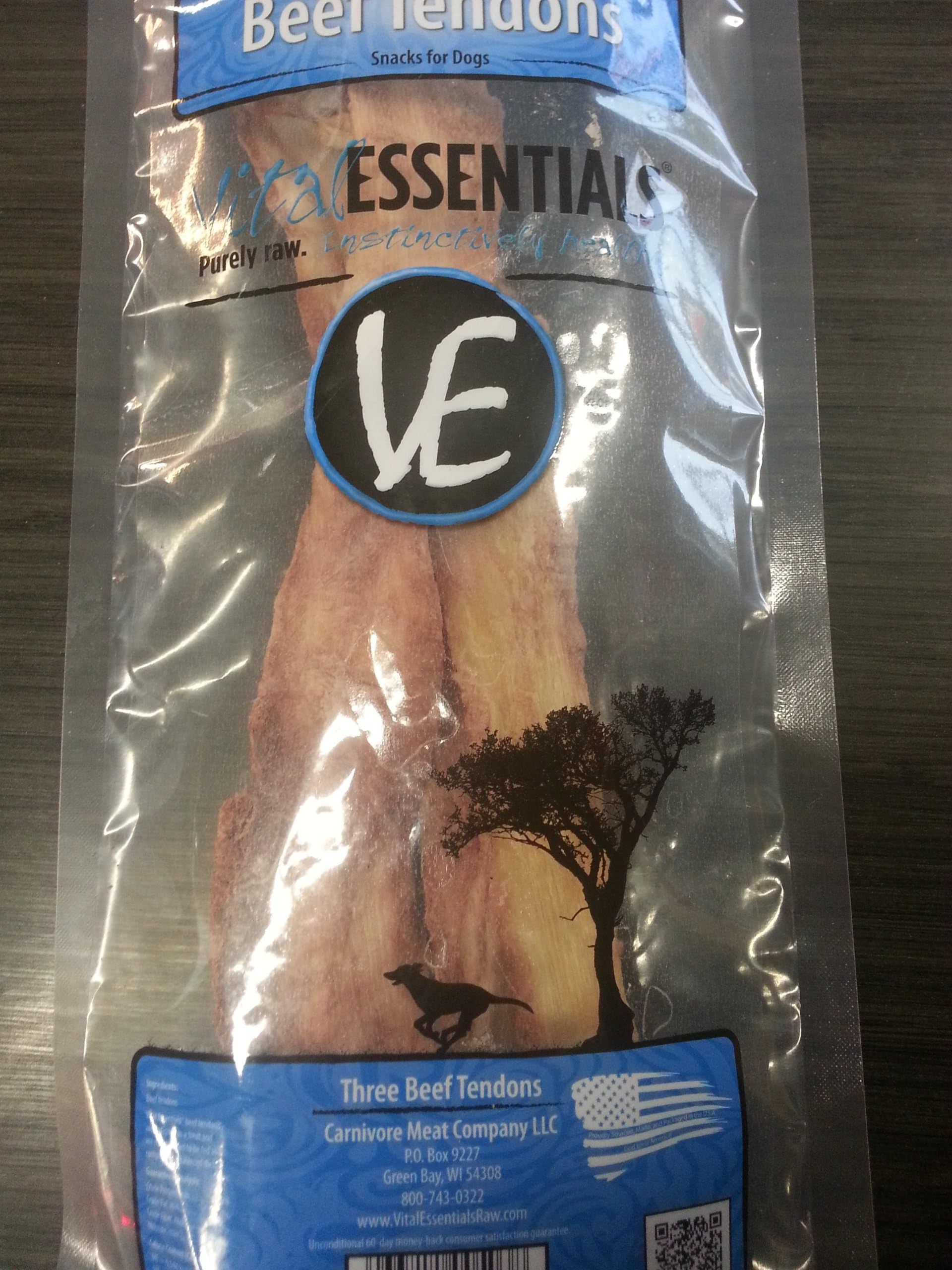 Vital Essentials Beef Tendon 3 pc.