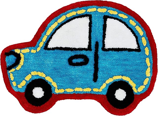 Catherine Lansfield Car Rug Blue