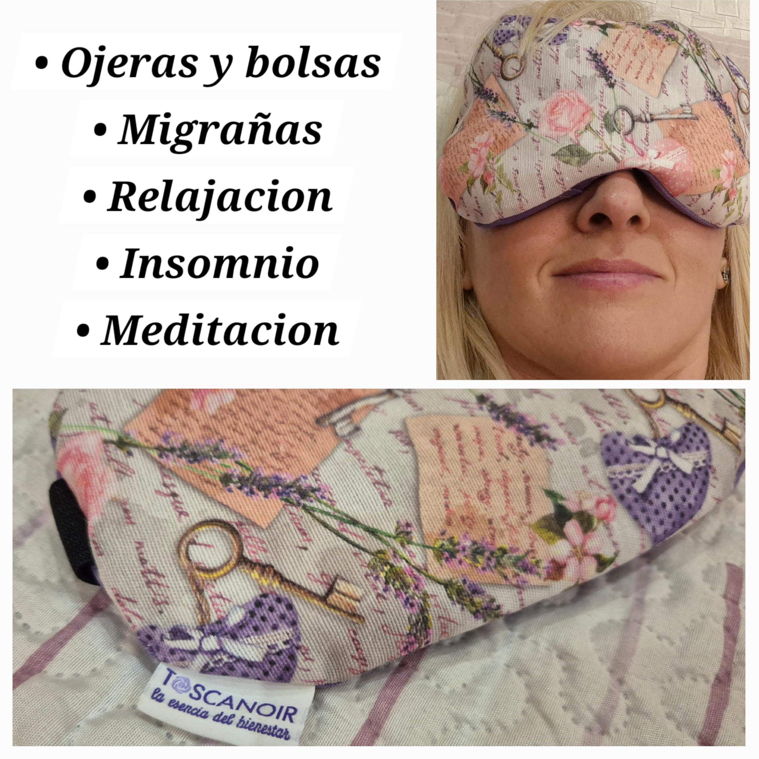 Pack Saquito de Semillas y antifaz Antifaz termico semillas microondas Saco termico semillas