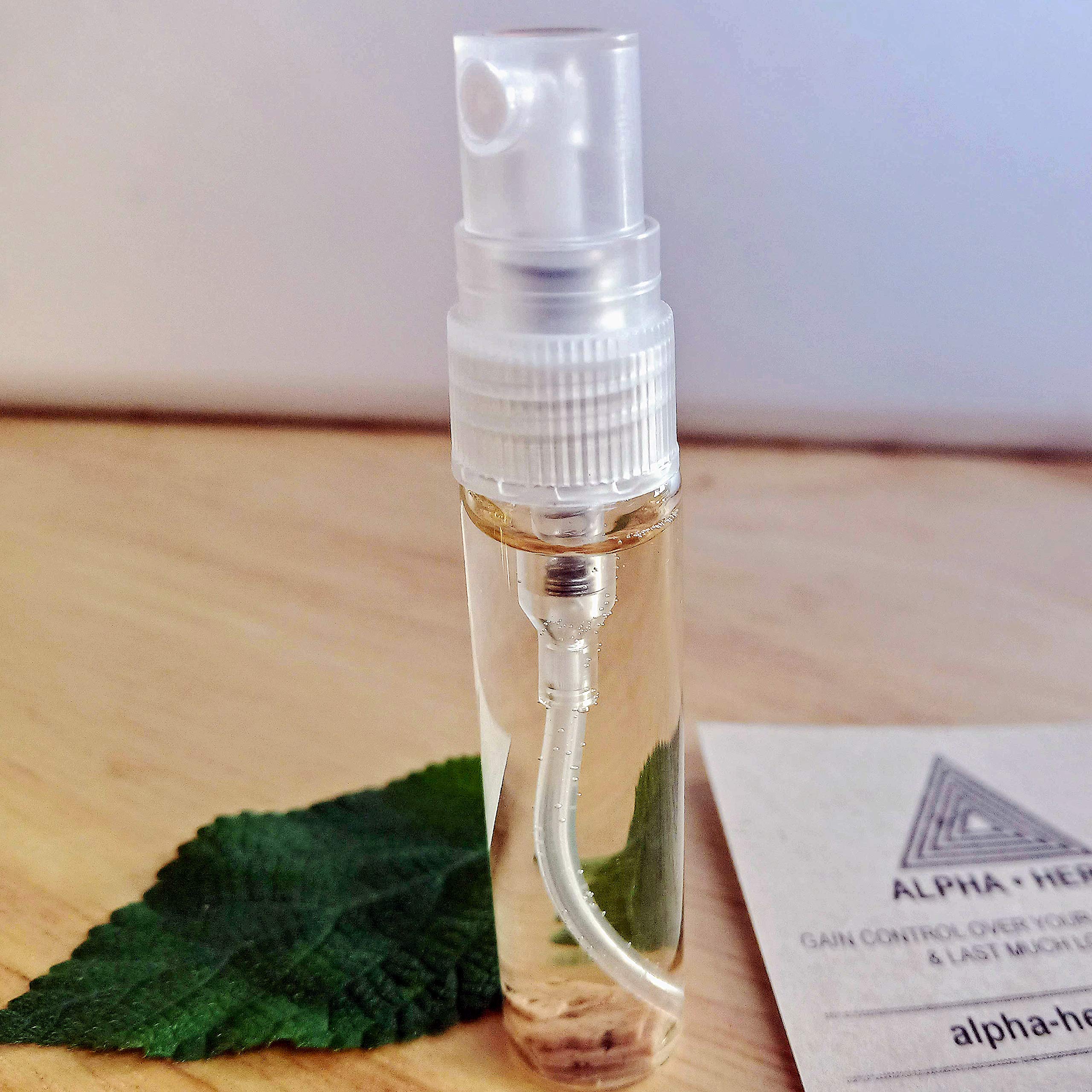 Alpha-Herb 100% Natural Herbal Delay Spray - 12+ Applications