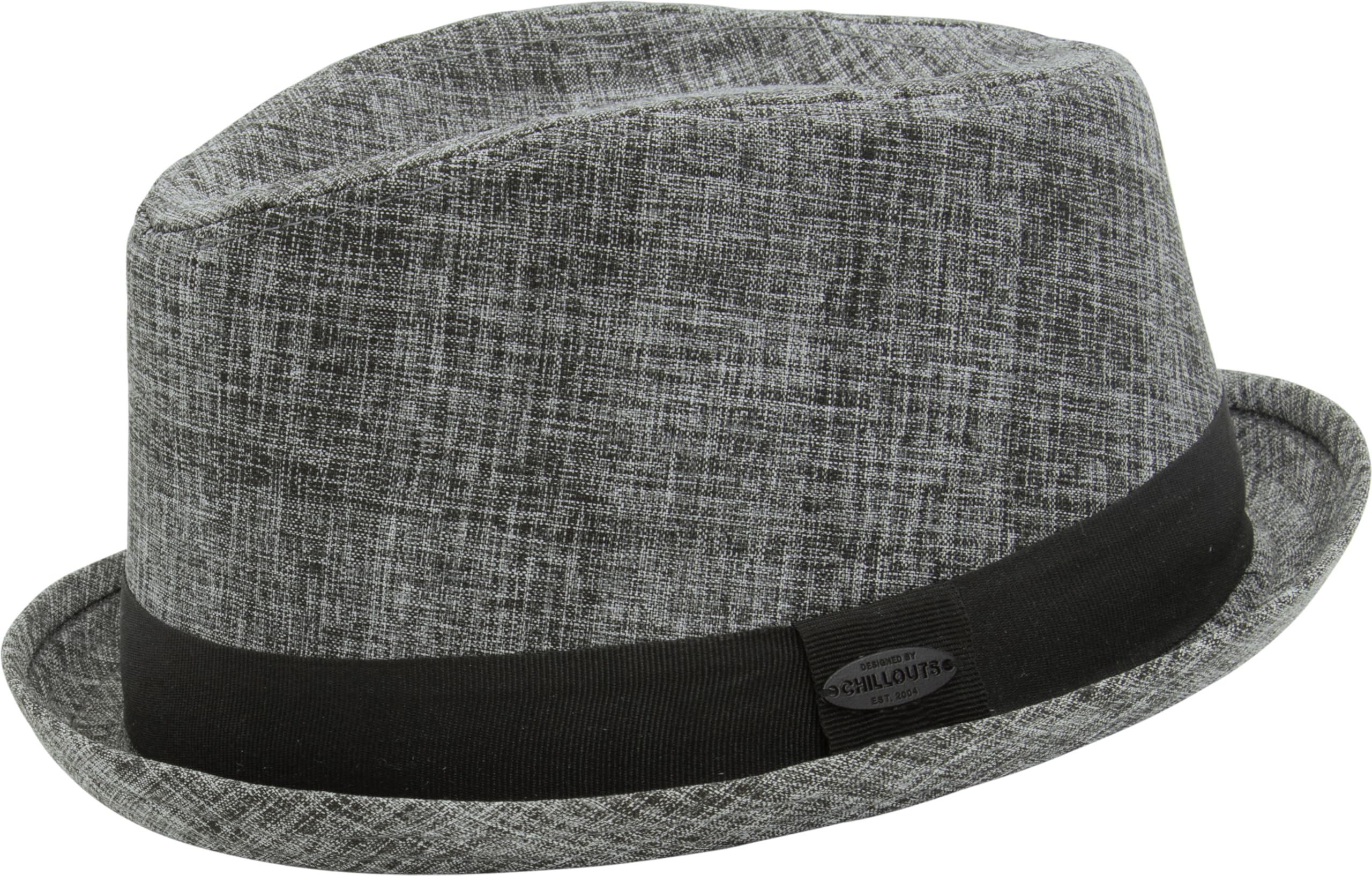 Chillouts Unisex Gray Dersim Hat - Pork Pie, 58/60 Cm