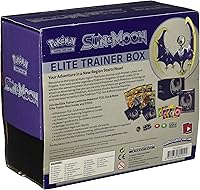 Vista 3 de Pokémon Juego de cartas coleccionables, Sun & Moon, Caja de entrenamiento de elite (versión inglés) Lunala