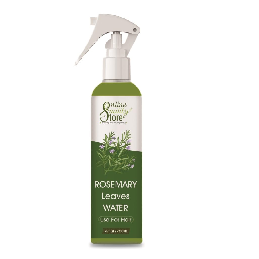 Online Quality Store Rosemary Water Spray For Hair Growth (200 ml) | Rosemary Hair Mist | Adds Shine | Suitable For All Hair Types