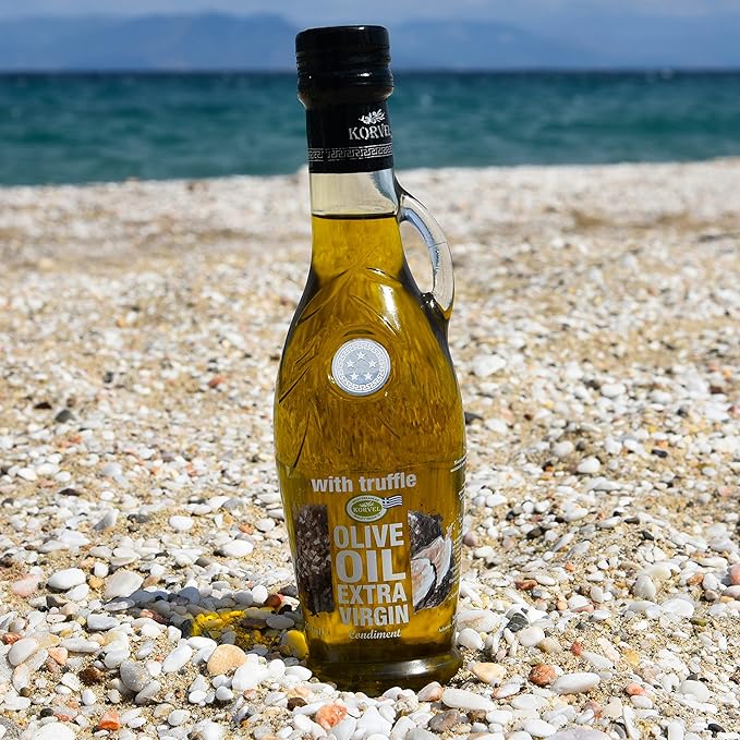 Aceite de Oliva Extra Virgen con Trufa KORVEL 250 ml Botella miniatura 3