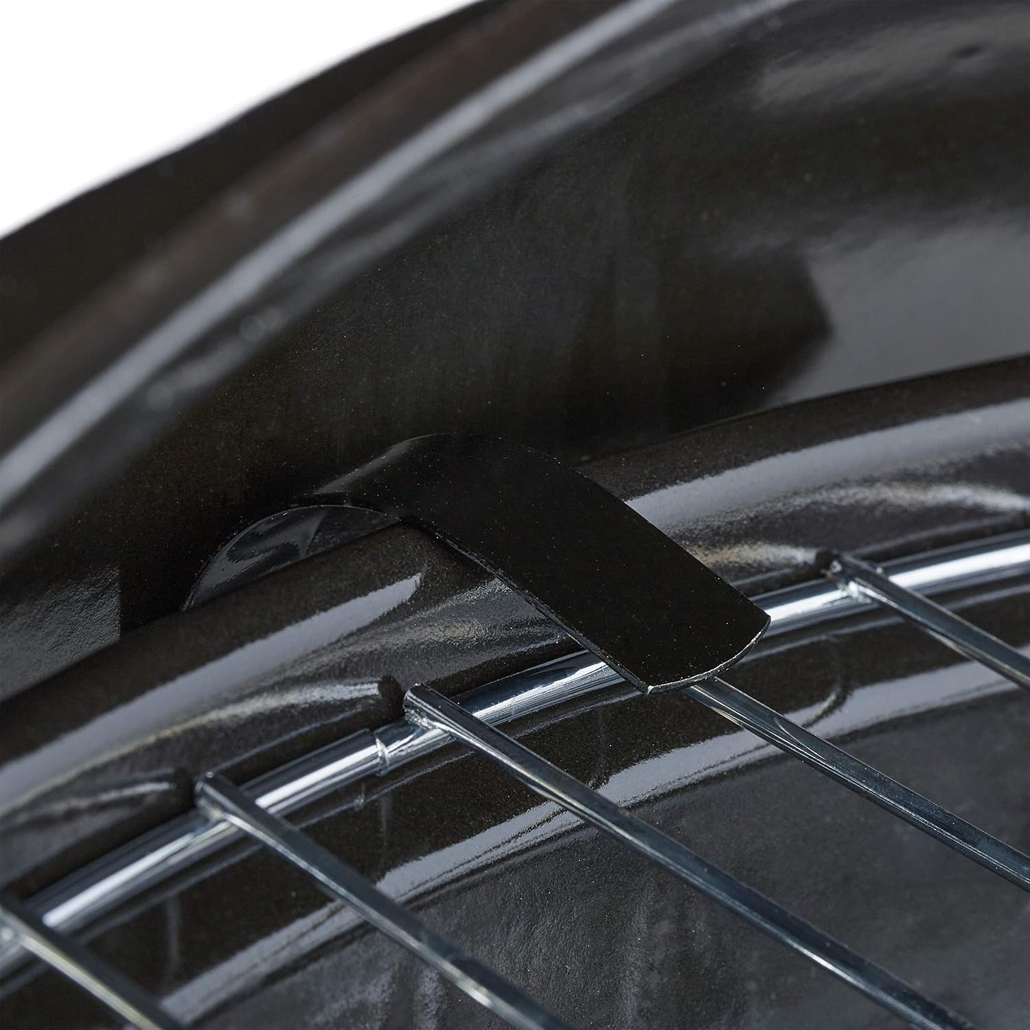 Relaxdays Barbecue a Sfera con Coperchio, Ripiano e Raccogli Cenere, Pieghevole e Portatile, Griglia da ∅ 40 cm, Nero Relaxdays Barbecue a Sfera con Coperchio, Ripiano e Raccogli Cenere, Pieghevole e Portatile, Griglia da ∅ 40 cm, Nero