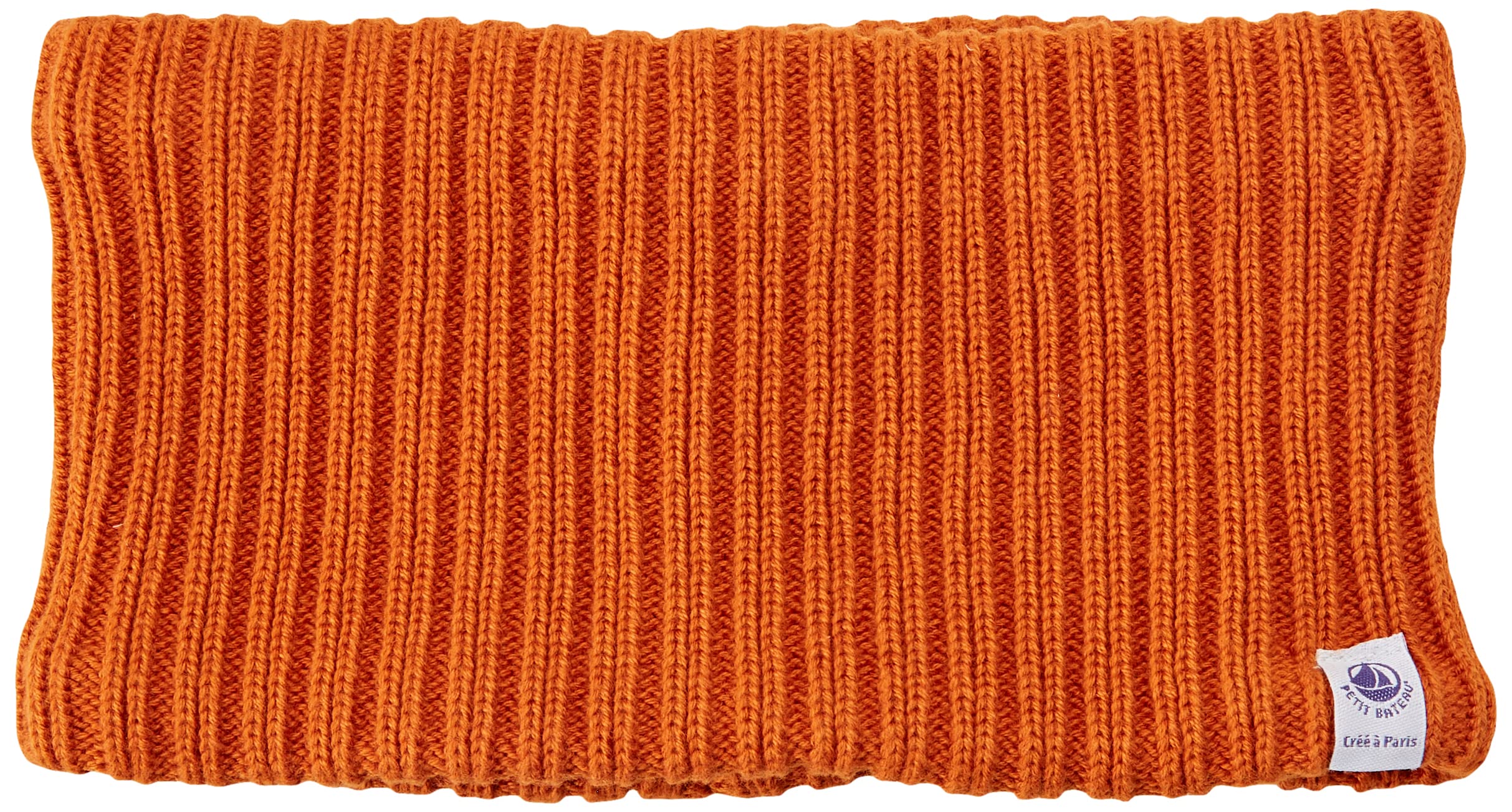 Petit Bateau Snood Mixte bébé, Rouge Rusty, Taille Unique