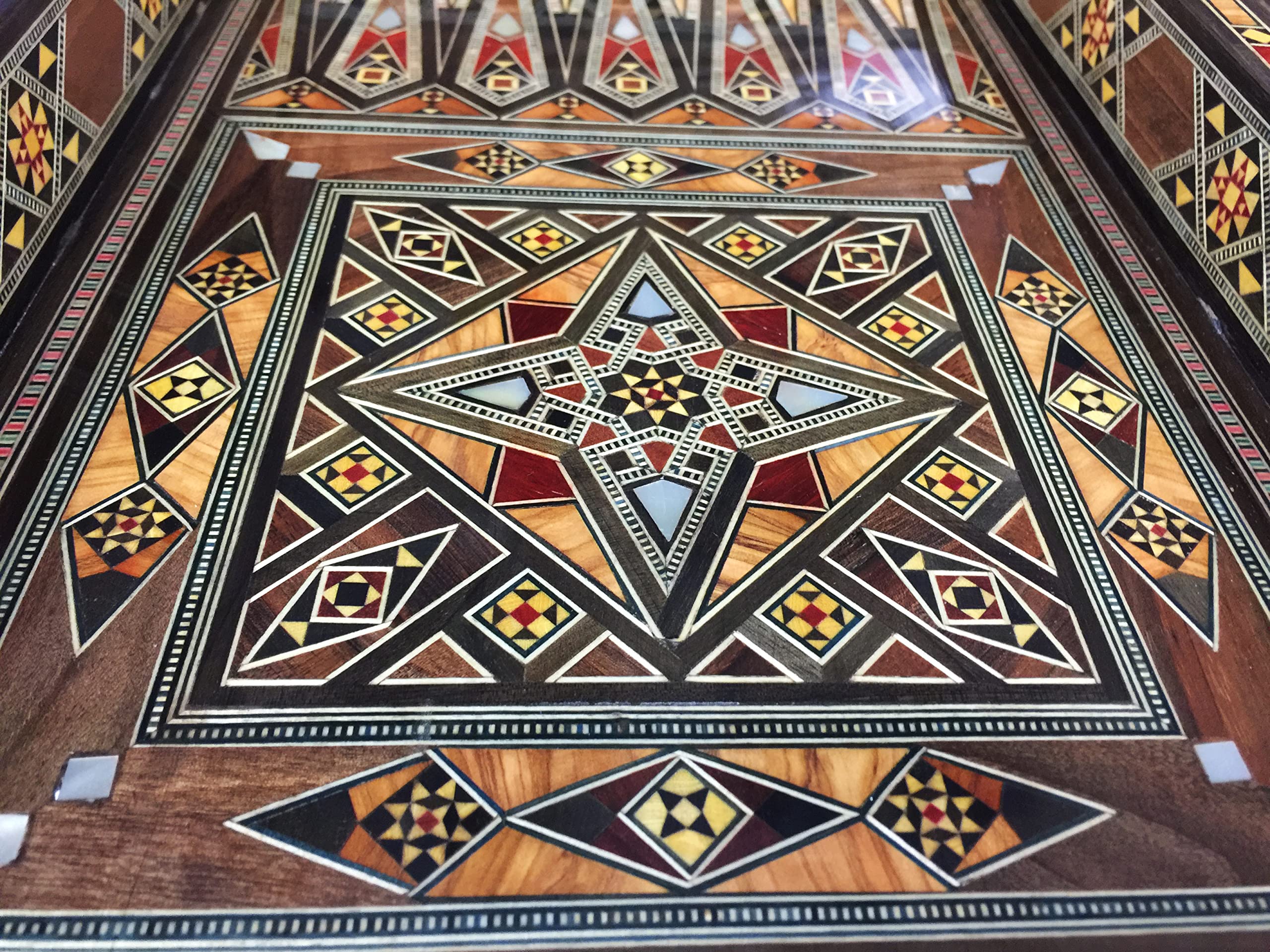 Novità 50 x 50 cm, in legno originale Backgammon Tavla/scacchi DAMA BK, 512F con 30 mattoncini in legno Backgammon e scacchi in legno KH 95 mm
