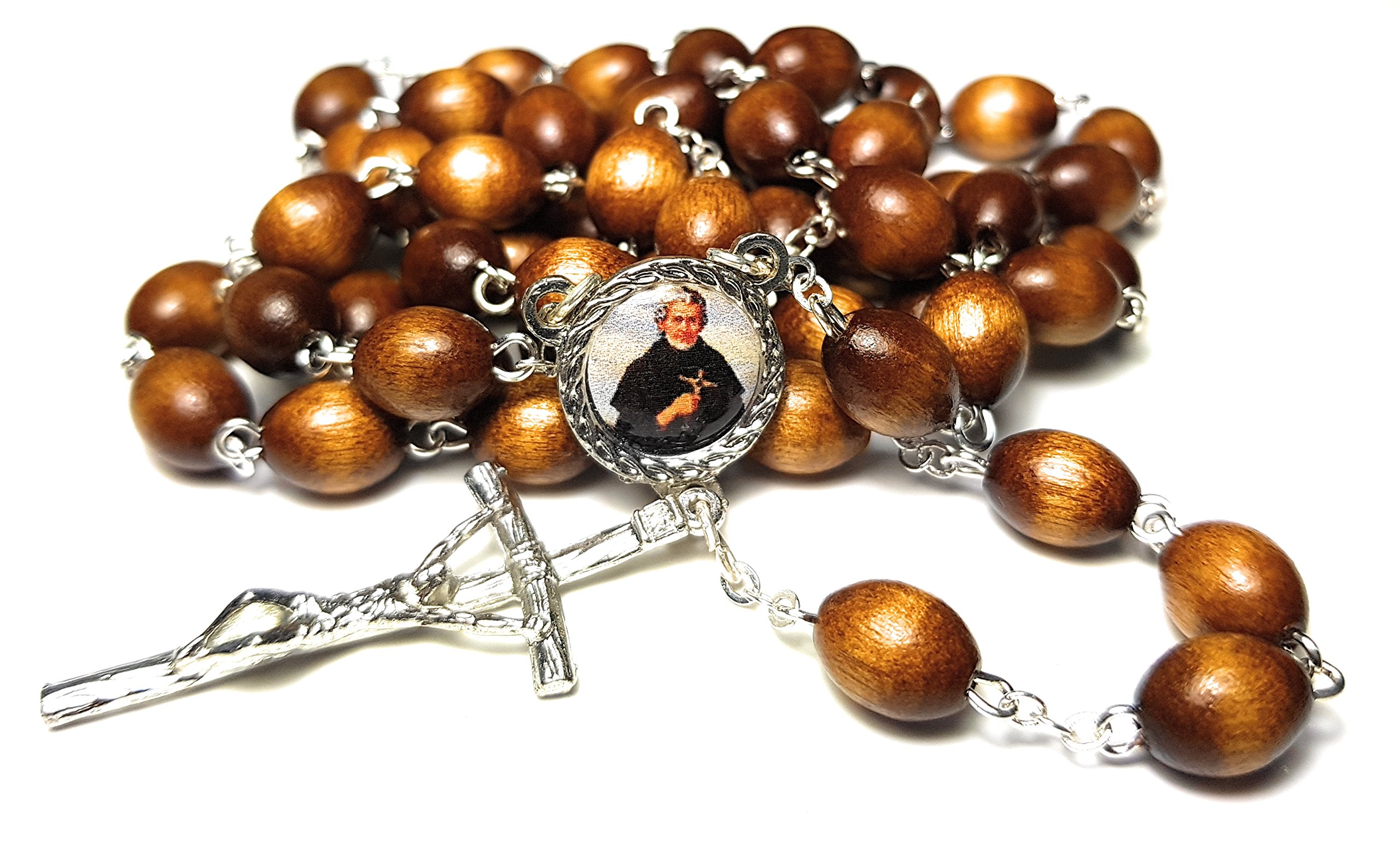 Relic Rosary3rd Class of Saint Peregrine Laziosi Patron for Those Suffering from Cancer AIDS or Other Illness San Peregrino patrón de Personas que padecen cáncer, SIDA u otras enfermedades.