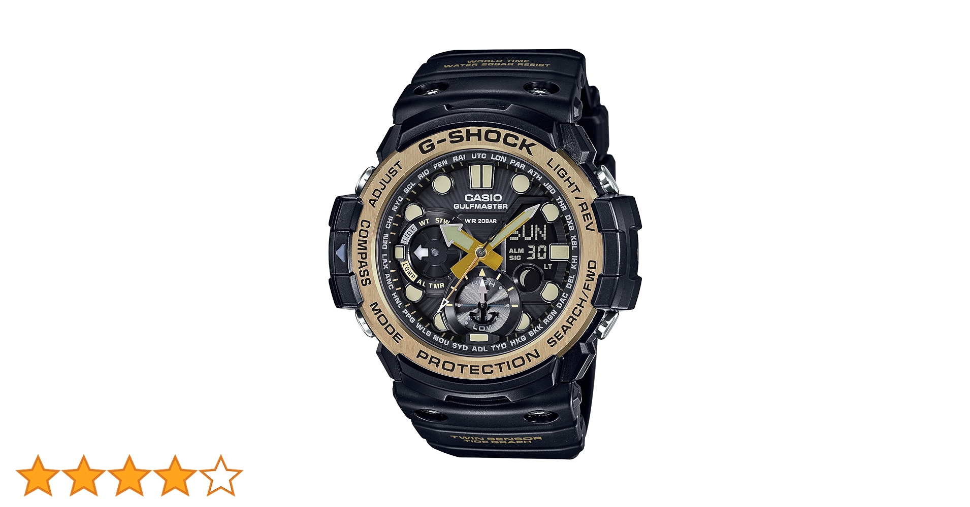 CASIO G-SHOCK GN-1000GB　グラビティマスター BUY Casio G-Shock GULFMASTER Compass Moon Tide Graph Sport