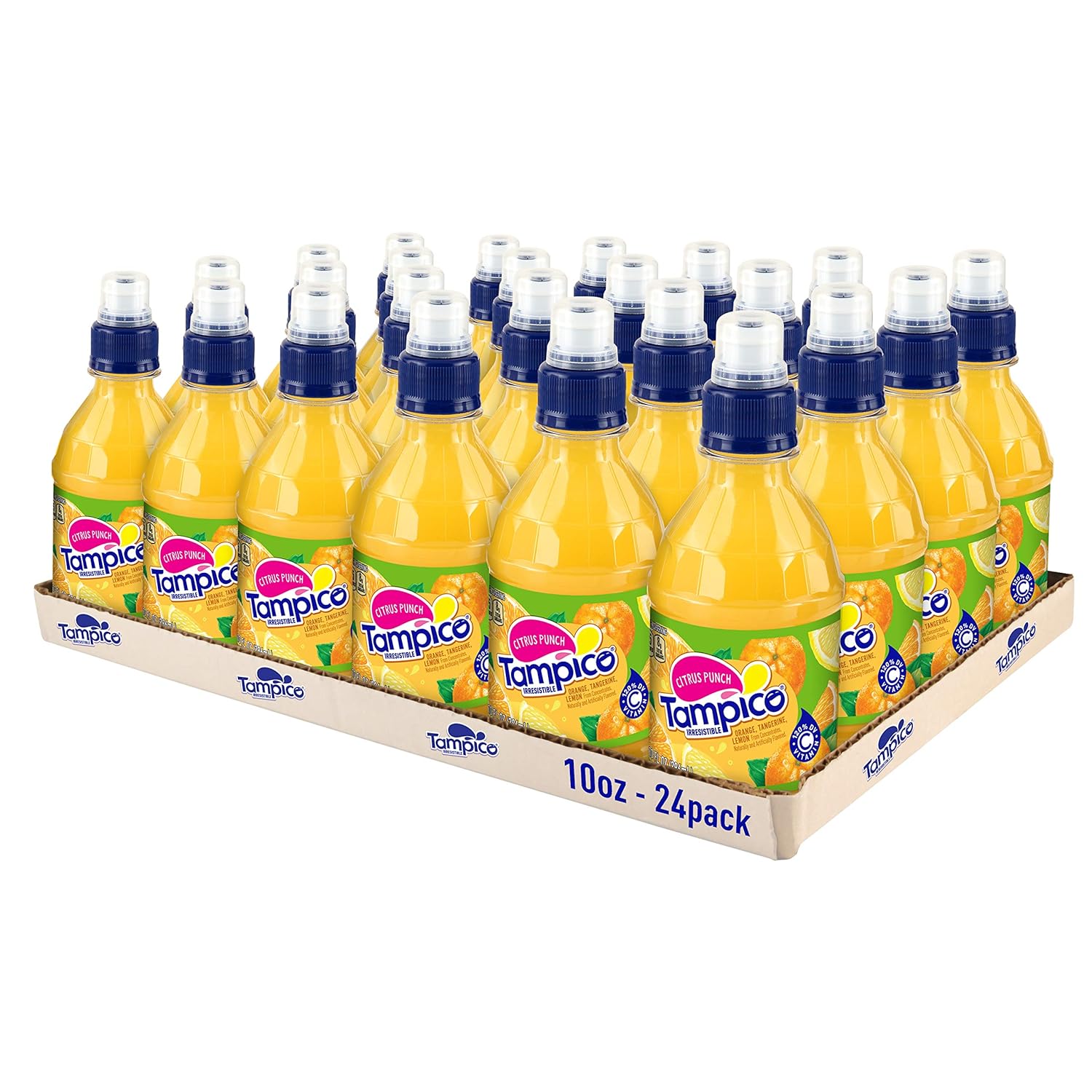 Tampico Citrus Punch, 10 OZ, Naturally Flavored (Pack-24)