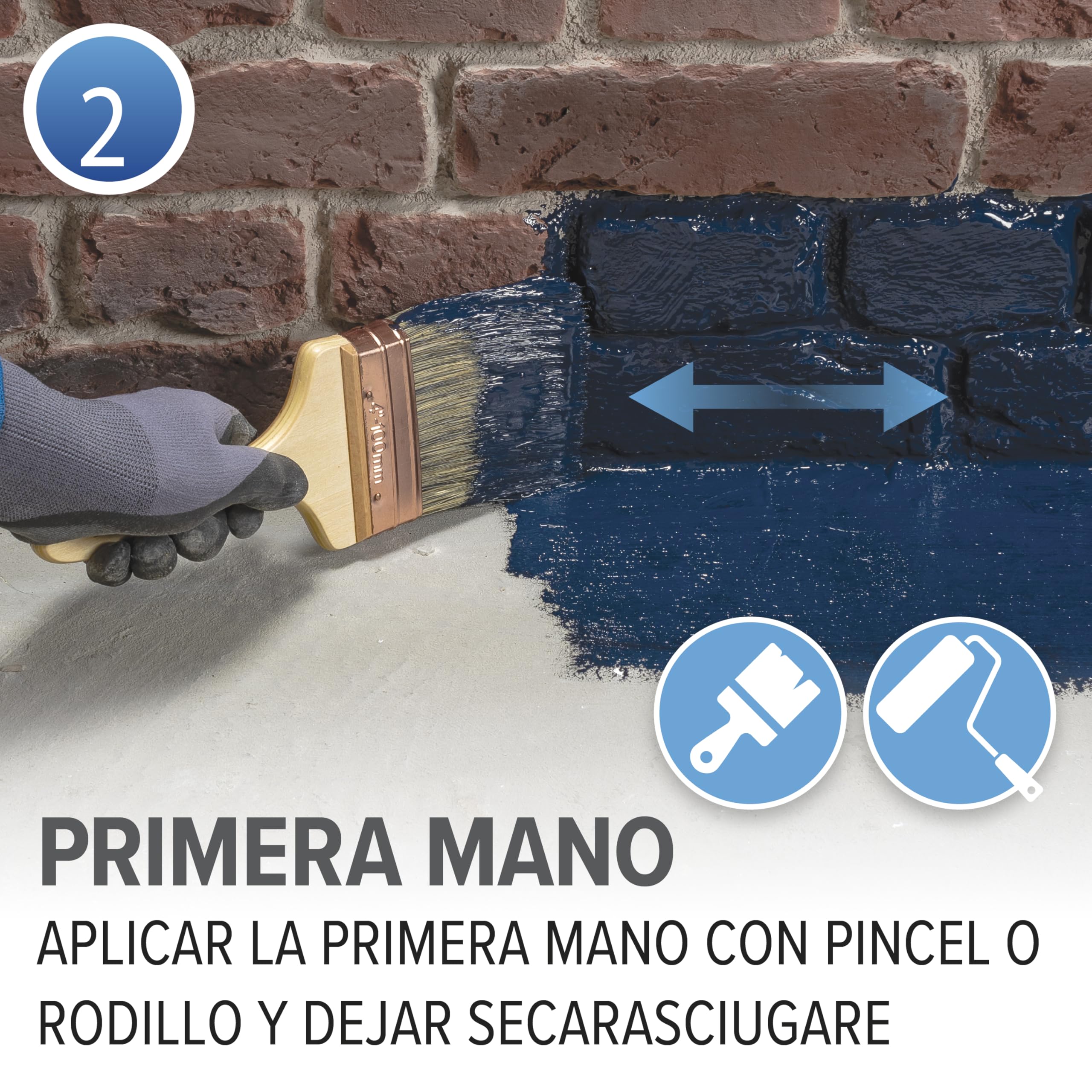 Drybase Membrana líquida impermeable antihumedad (1L - Blanco)