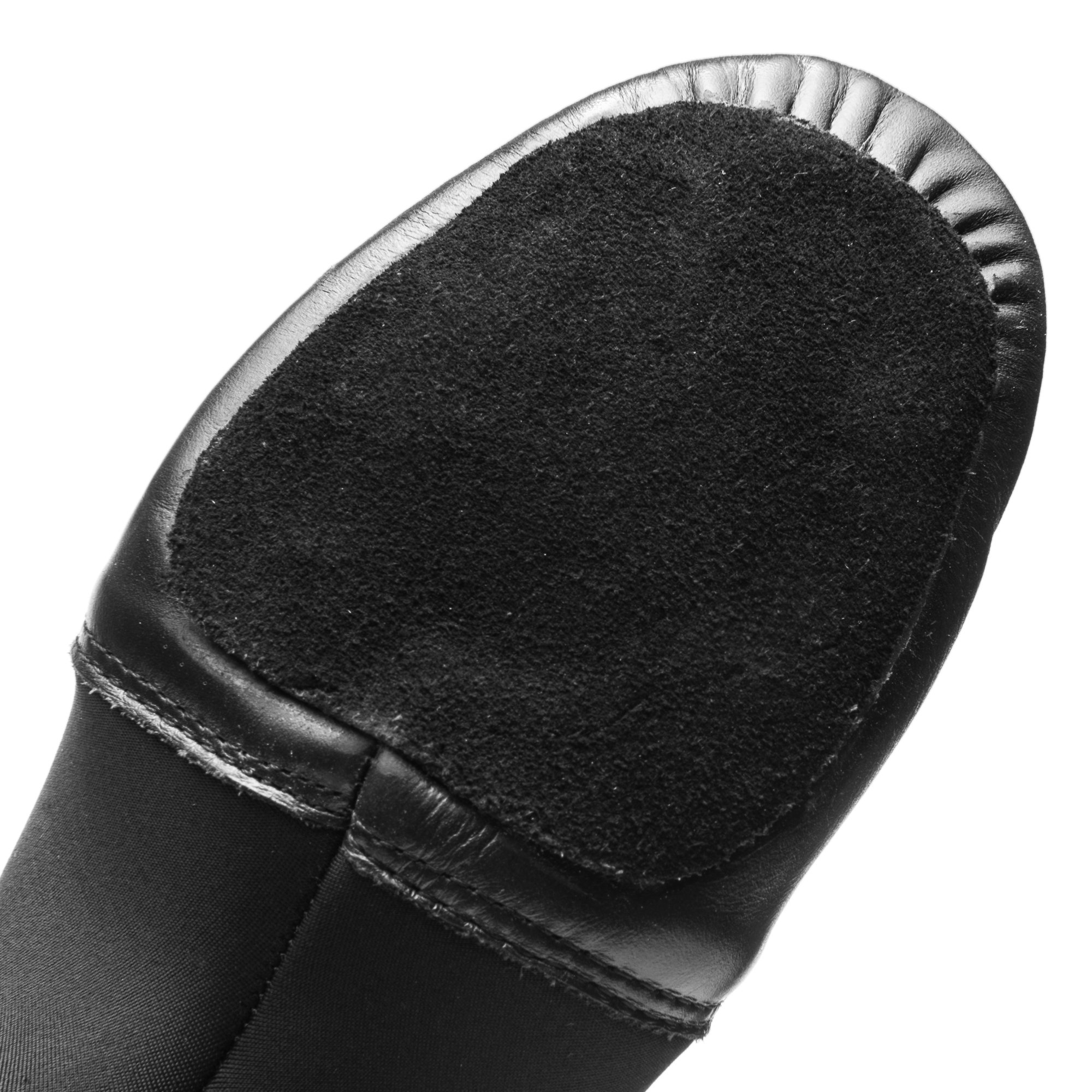 Rumpf 1250 Jazzschuh Leder Geteilte Sohle schwarz EU 39,5 UK 6