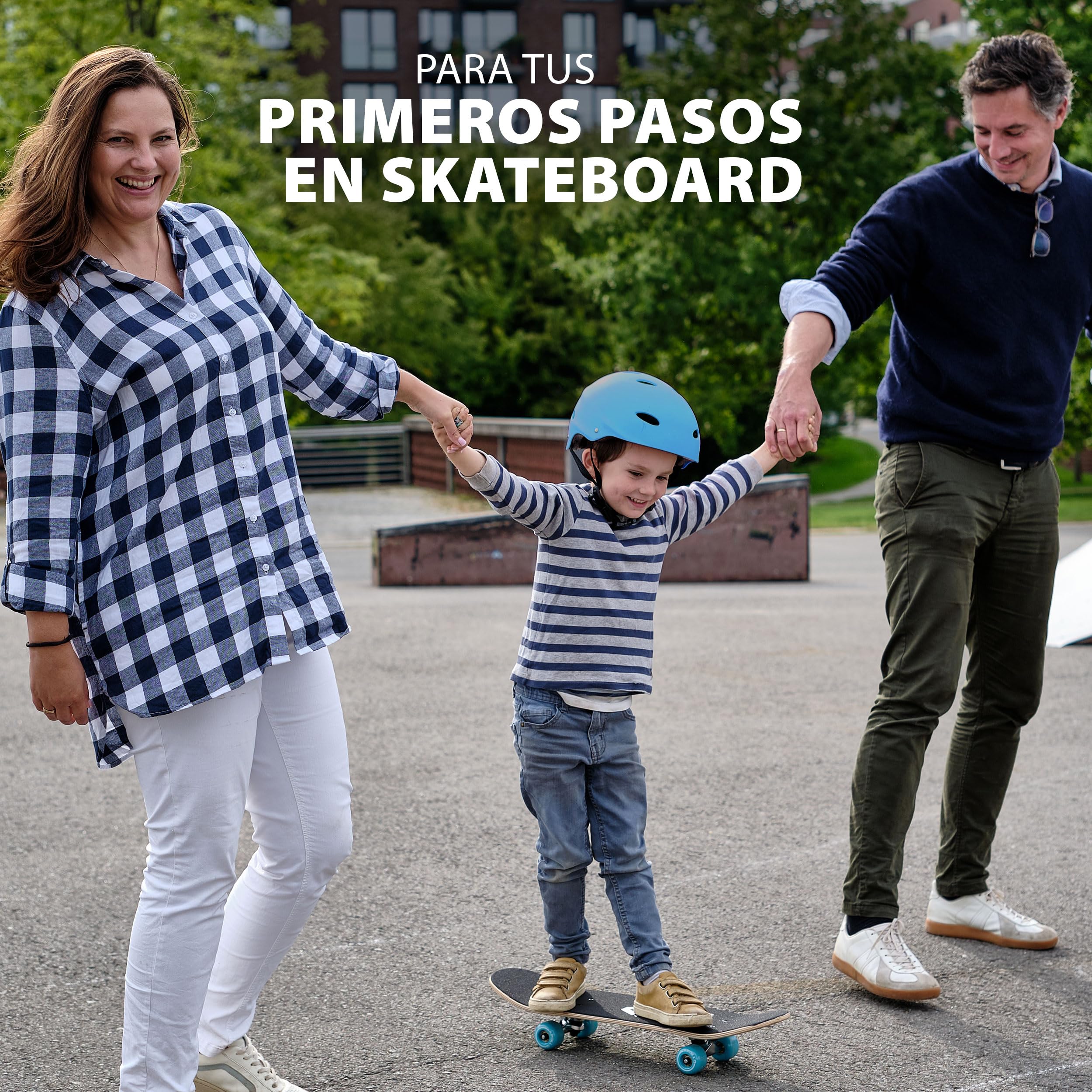 Apollo Skateboard Niño, Monopatín Niño con Cojinetes ABEC 3 y Ejes de Aluminio, Skate Completo con Diseños Geniales, Monopatines para Niños a Partir de 3 Años — view 7