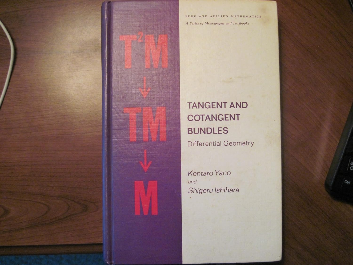 Tangent and cotangent bundles; Differential geometry (Pure and applied