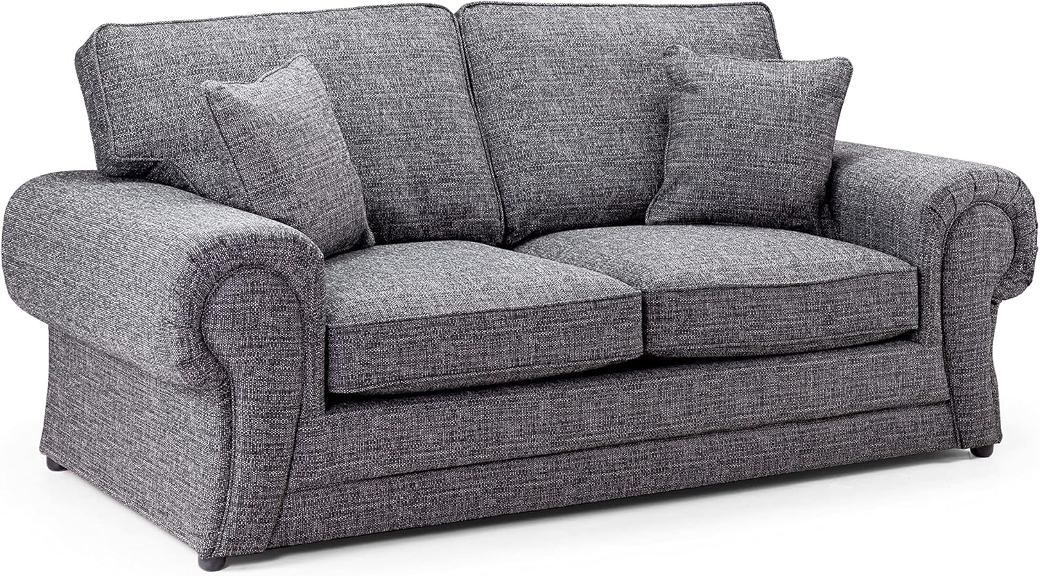 Honeypot Sofa Wilcot Corner Sofa 3 Seater 2 Seater Grey