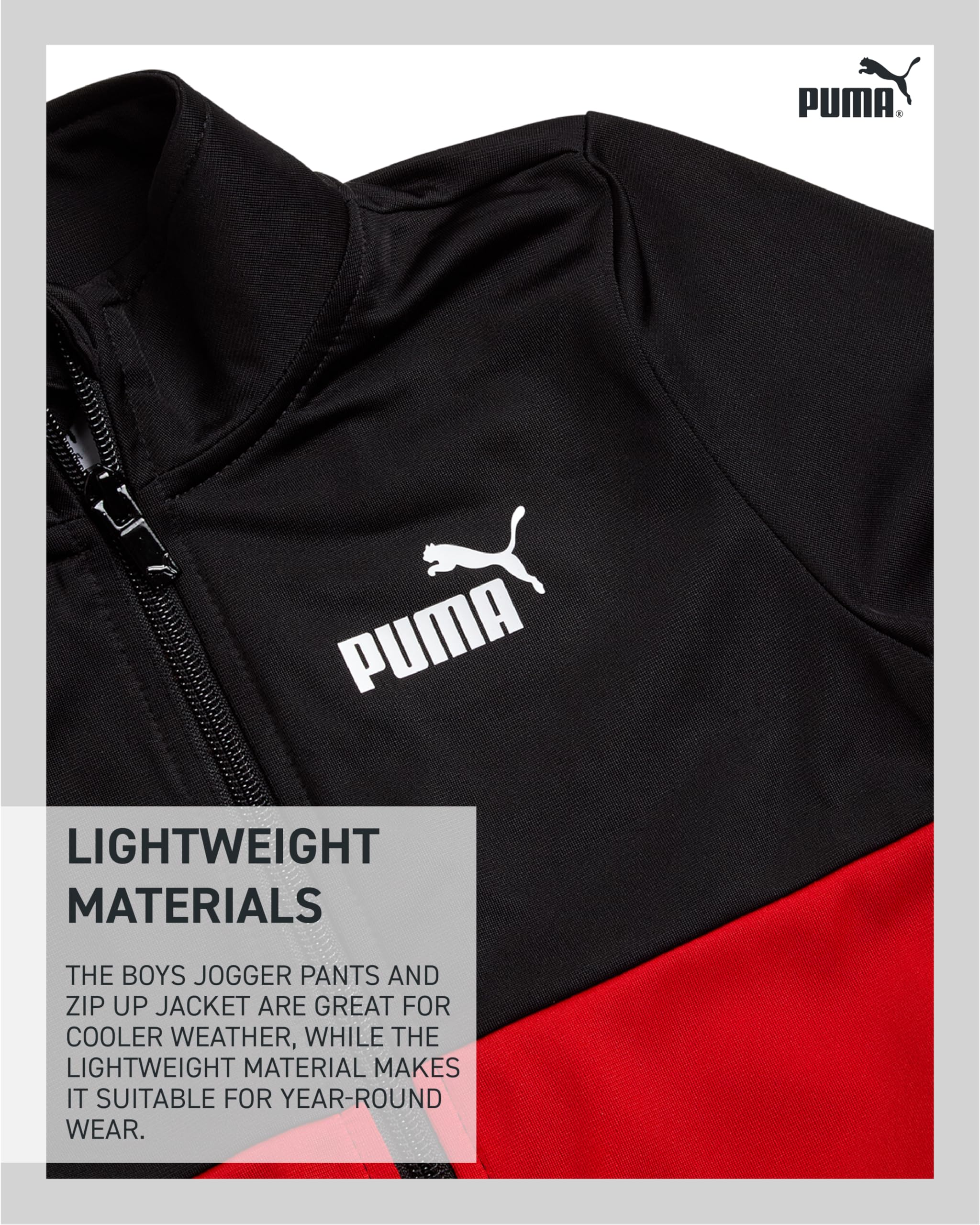 PUMA Baby-Jungen Royal/Black Hosen-Sets