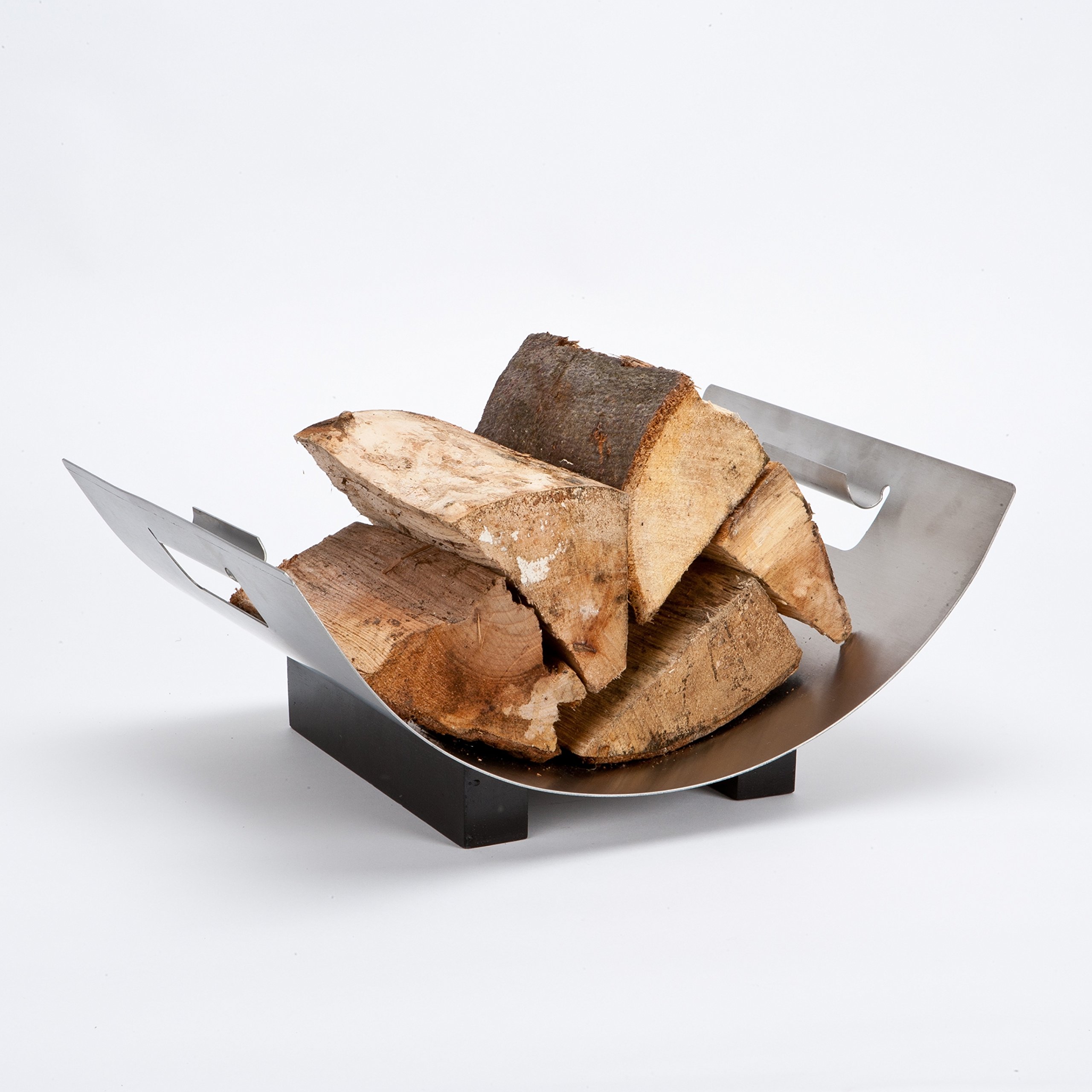 Inglenook Fireside Stainless Steel Log Holder