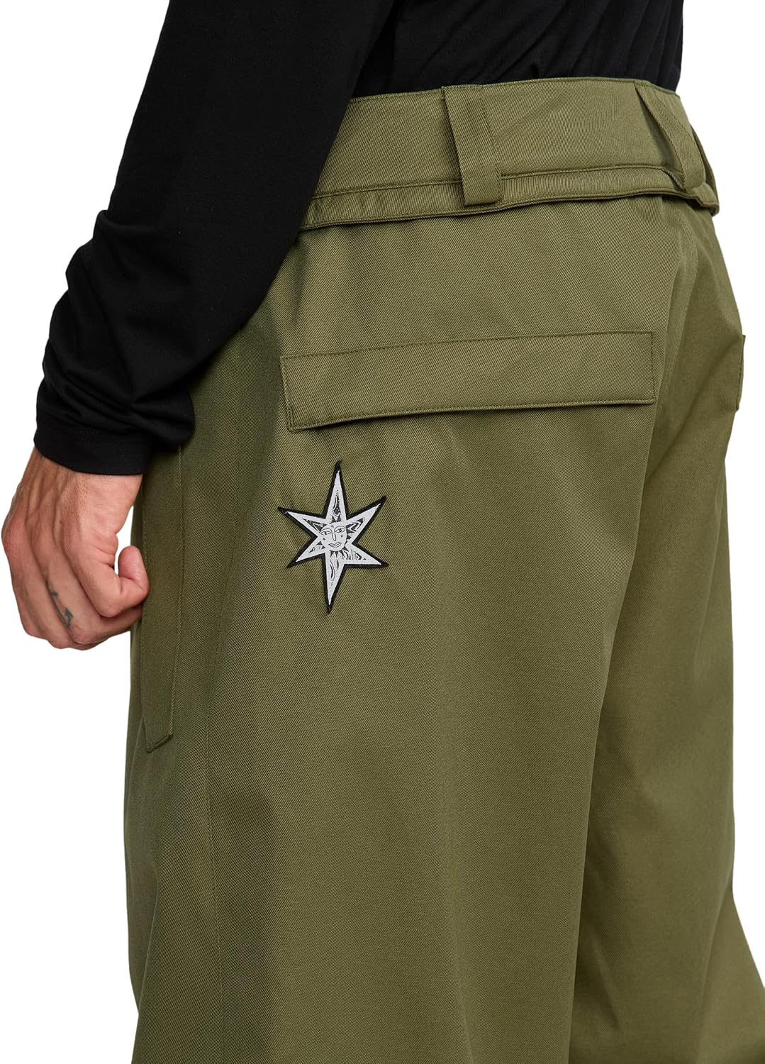Volcom Men's Arthur Longo 20k Baggy Fit Snowboard Ski Pant