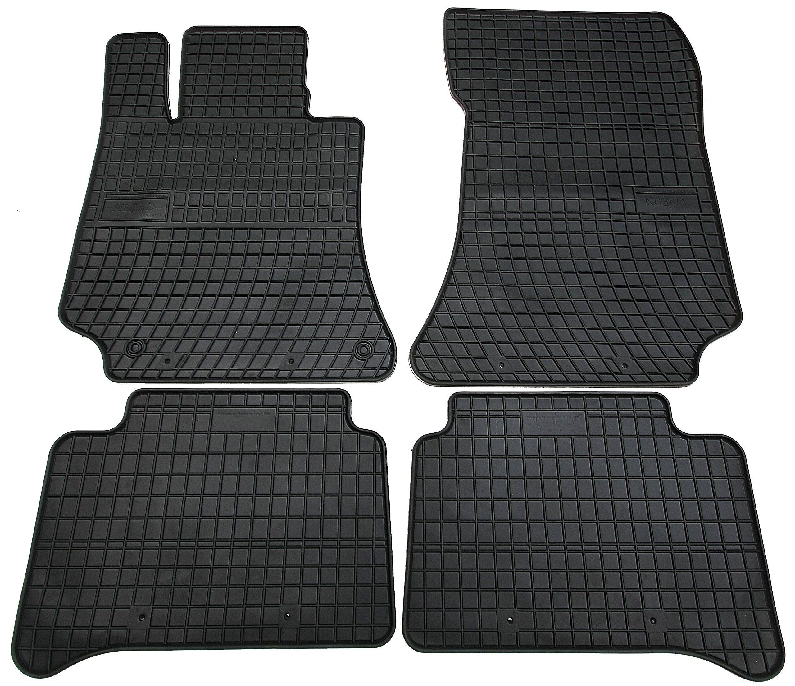 Gummi Auto Matten Fußmatten exakter Passform 4-teilig MB-0781