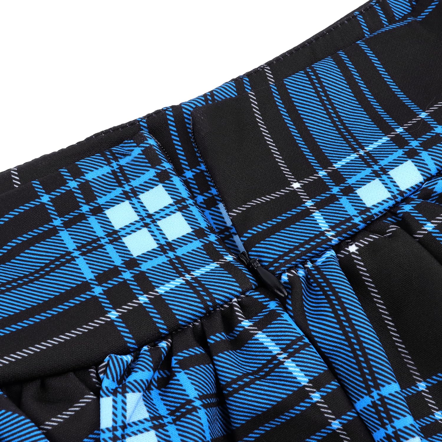 TSMNZMU Womens Gothic Mini Skirts High Waist Punk Grunge Pleated Skirts Harajuku Lolita Skirt Mall Goth Emo Skirt - Image 2