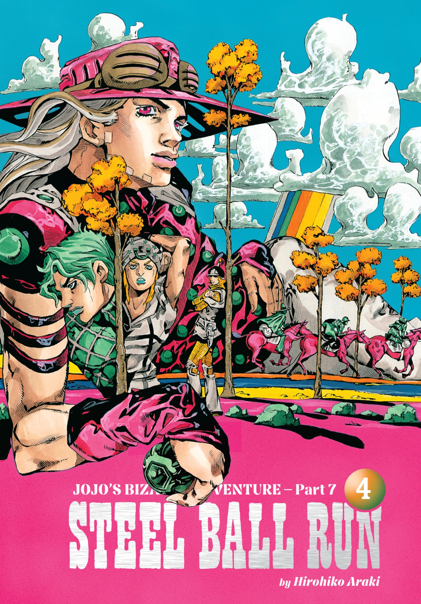 JoJo’s Bizarre Adventure: Part 7--Steel Ball Run, Vol. 4