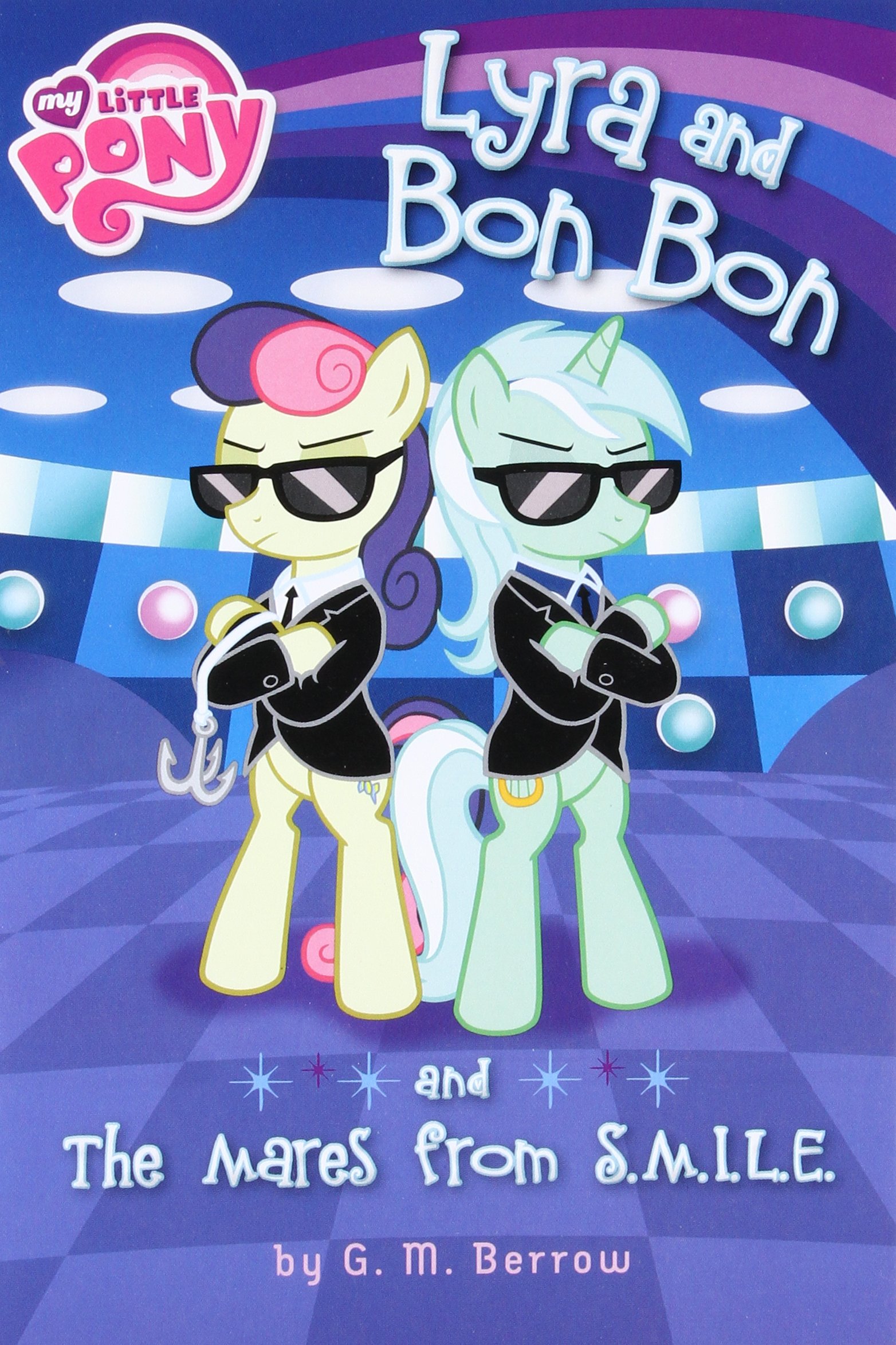 Lyra and Bon Bon and the Mares from S.M.I.L.E.