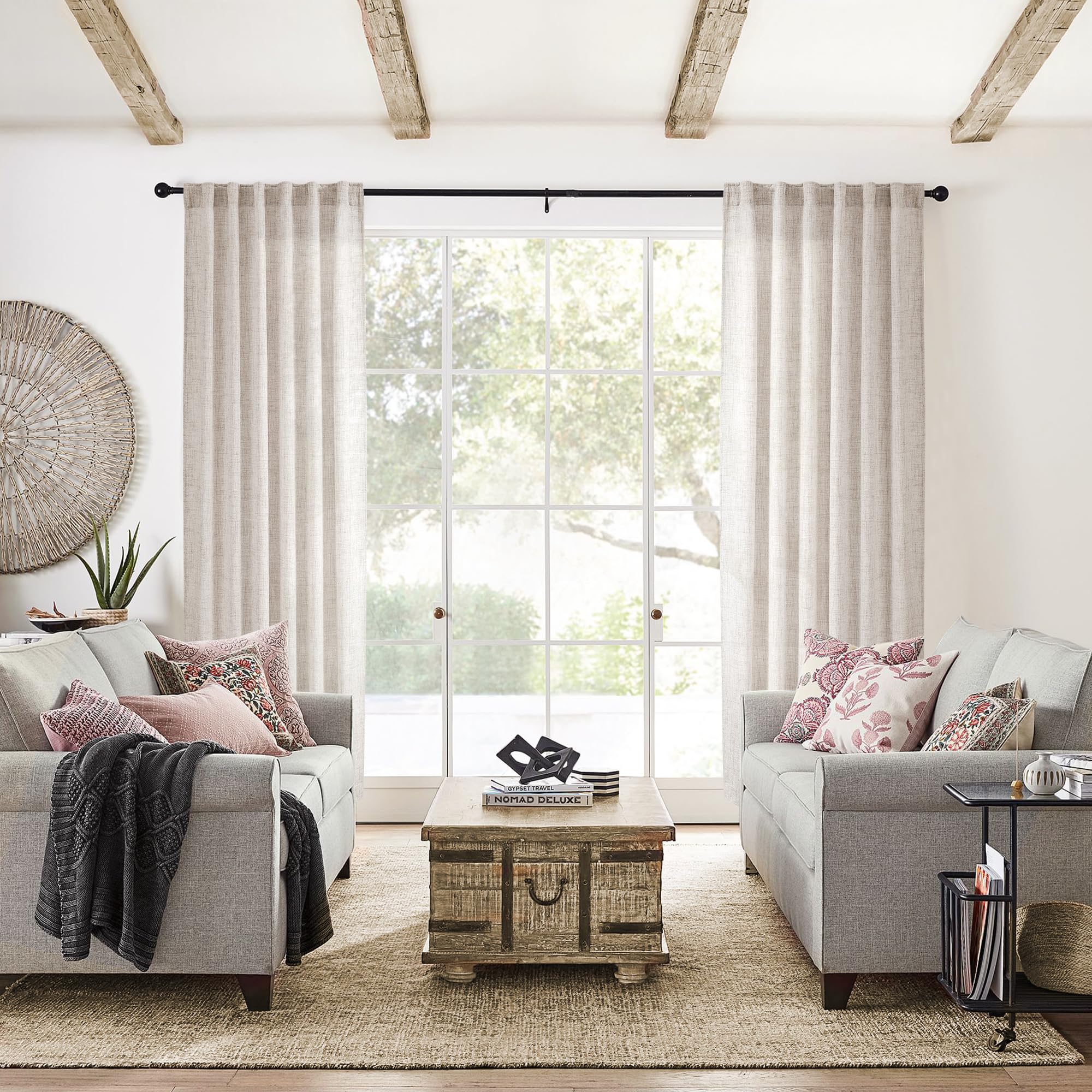 72 Inch Long Curtains 2 Beydodo Curtains 72 Inches Long 2 Panels, Bay