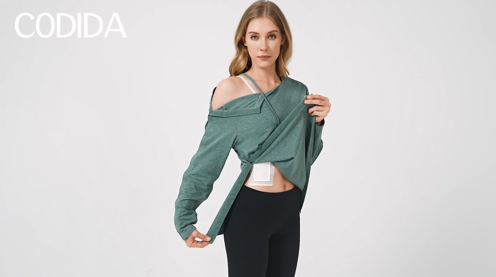 Amazon.com: Women's Post-Surgery Shirts Long Sleeve Adaptive Tops