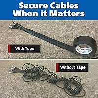 Vista 2 de Gaffer Power Fabricado con orgullo en los Estados Unidos, Cinta Gaffer de Grado Profesional Real, Cinta Gaffer de Servicio Pesado, No Reflectante