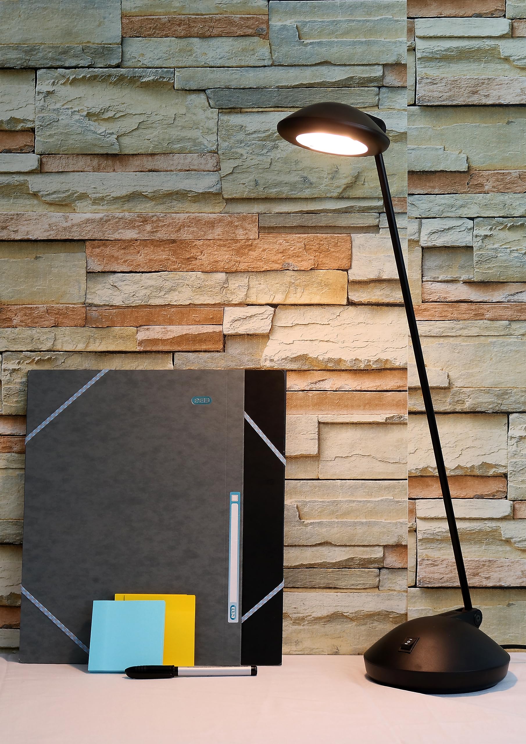 UNILUX LED Schreibtischleuchte Joker 2.0 LED-Leuchte, schwarz