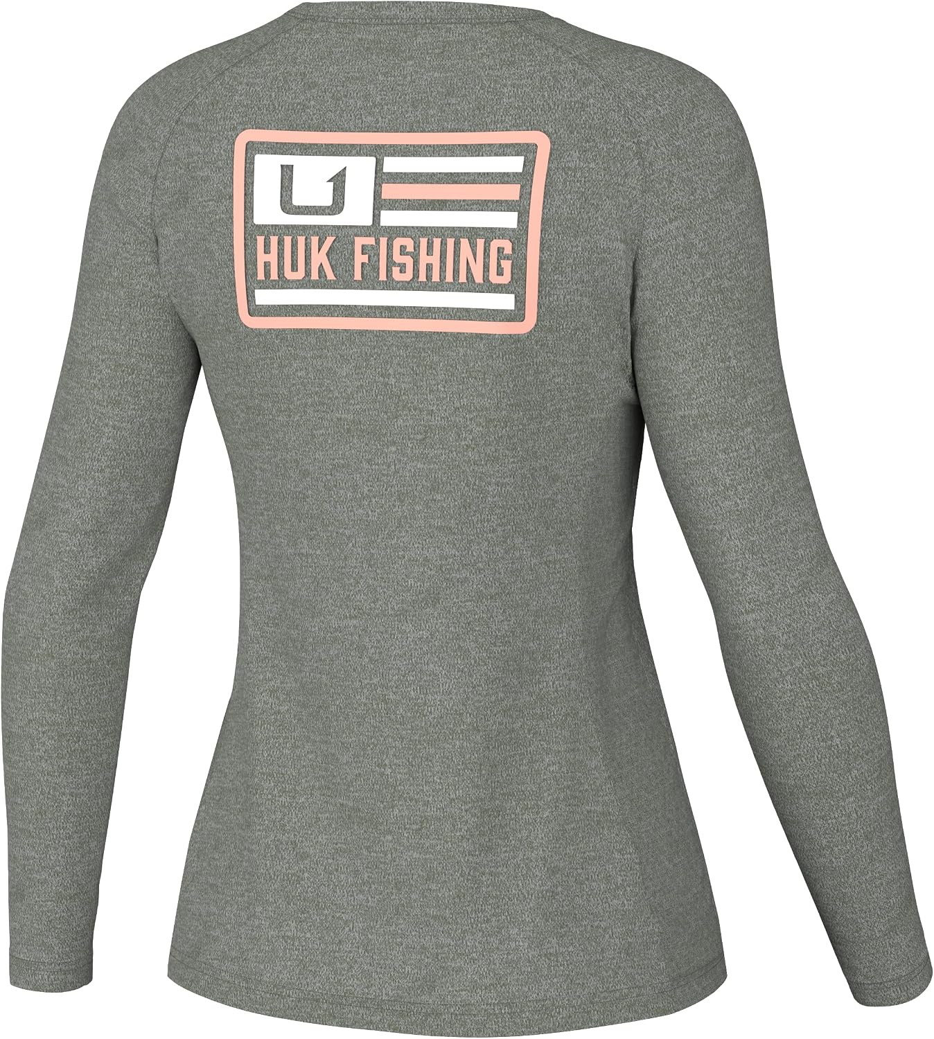HUK Women's Pursuit Pattern Long Sleeve Shirt, Sun Protecting Fishing Shirt