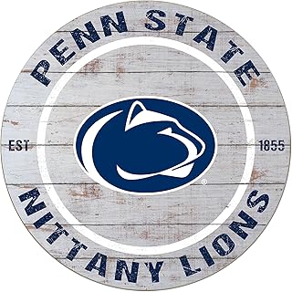 KH Sports Fan 20" x 20" Penn State Nittany Lions Classic Weathered Circle Sign