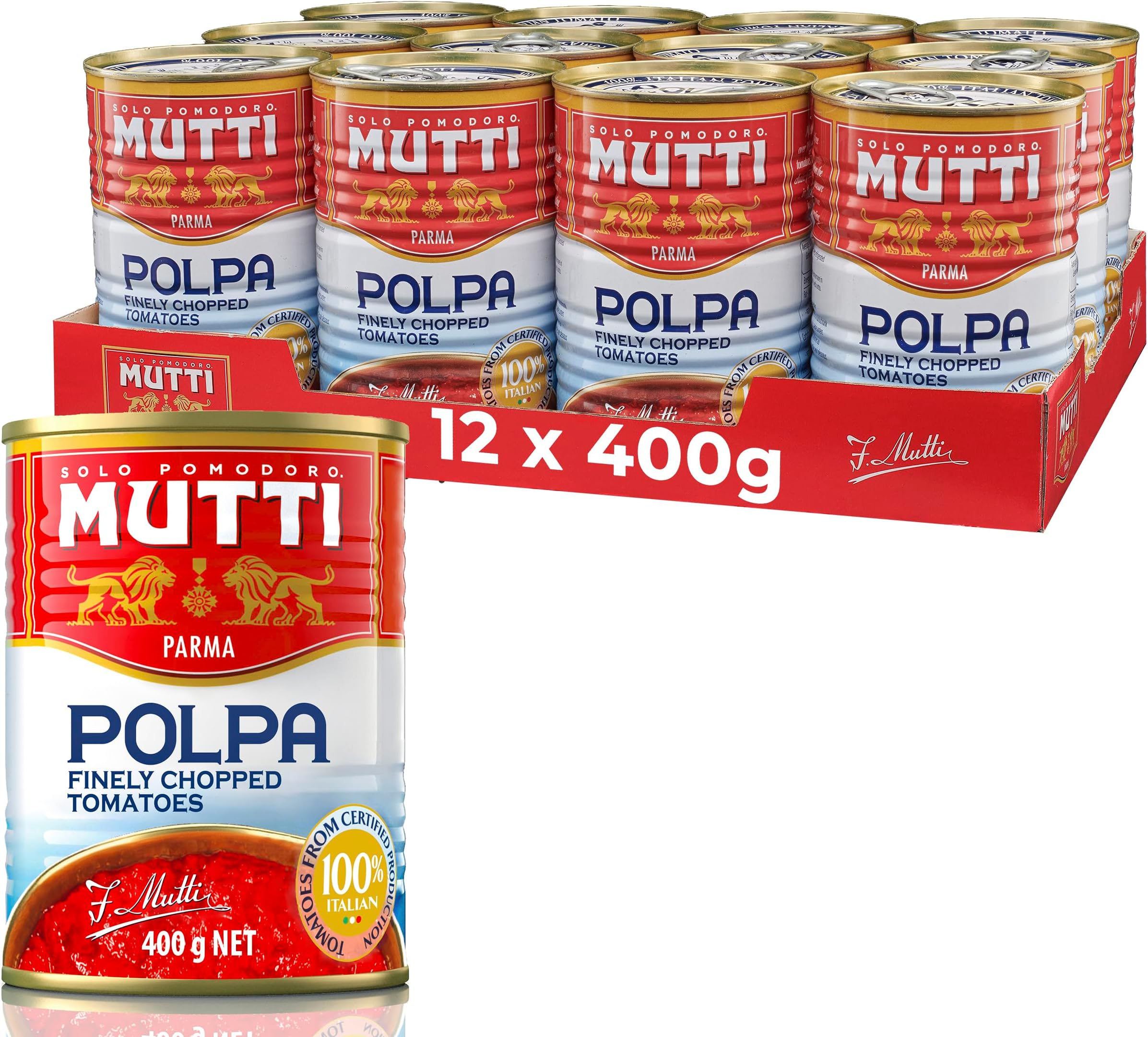 Finely Chopped Tomatoes 400g (Pack of 12)