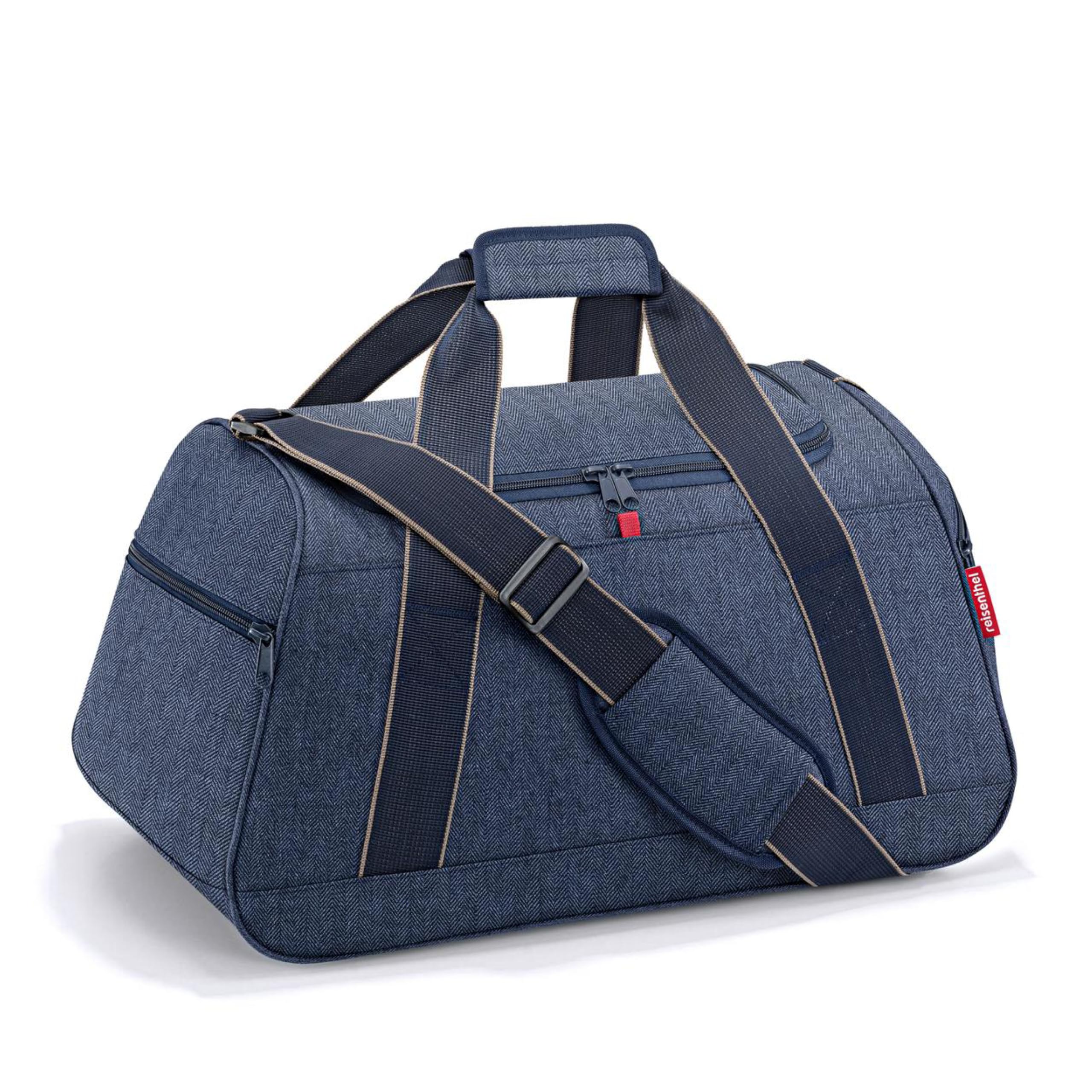 Reisenthel MX4113 ACTIVITYBAG HERRINGBONE DARK BLUE Gym Bag Unisex Adult HERRINGBONE DARK BLUE Size Unica