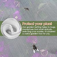 Vista 3 de Cubierta de malla para plantas, malla de jardín al aire libre, red para plantas de tomate, cubierta para plantas de mosquito, red de pájaros