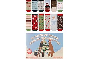 Gertex Kids Holiday "12 Days of Socks" Advent Calendar
