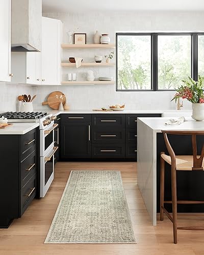 Miniatura 5 de Loloi II Colección Skye SKY-14 - Alfombra de área tradicional de 5 pies x 7 pies 6 pulgadas, naturalsalvia