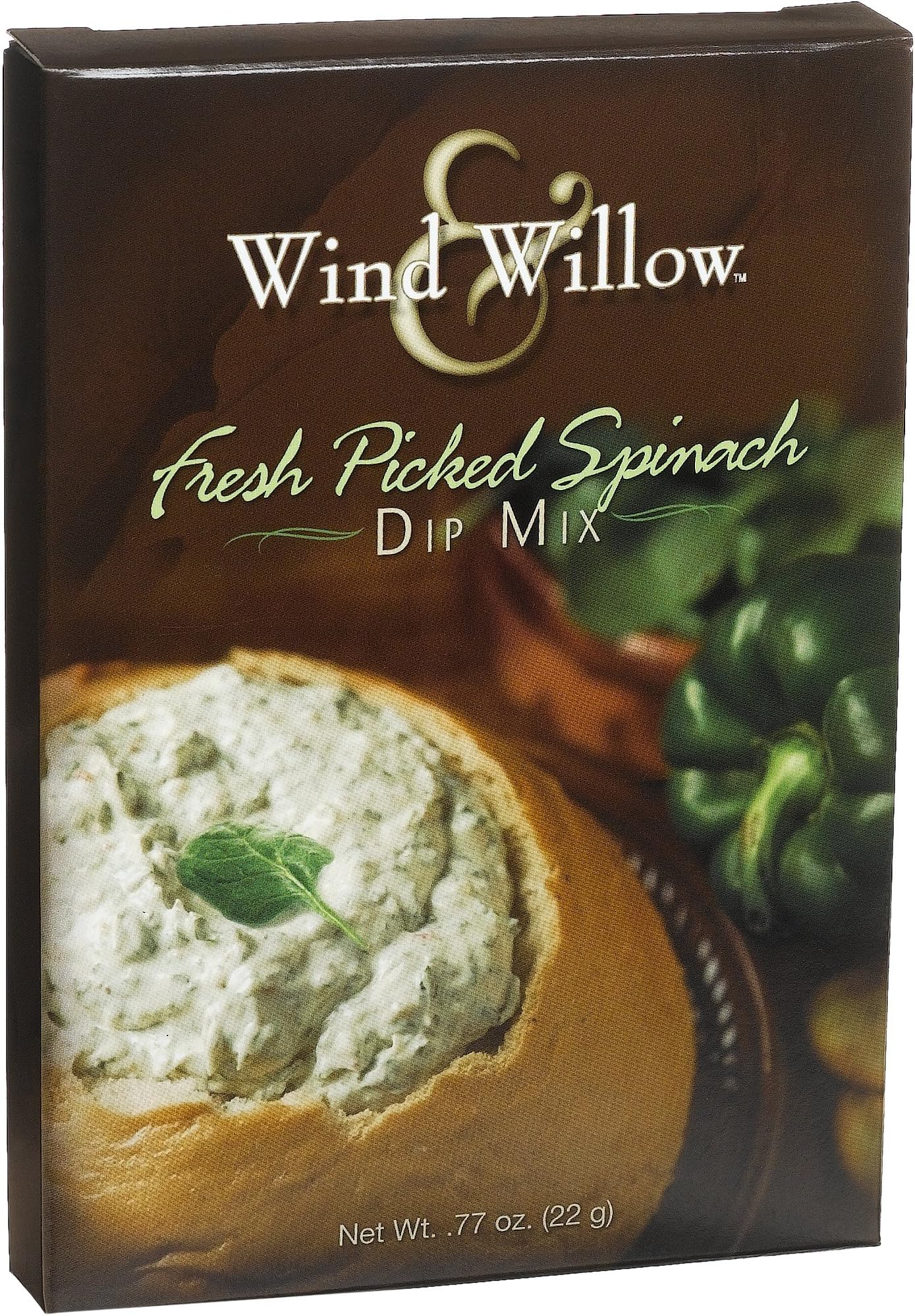 Amazon.com : Wind &amp; Willow Fresh Picked Spinach Dip Mix Appetizer Snack ...