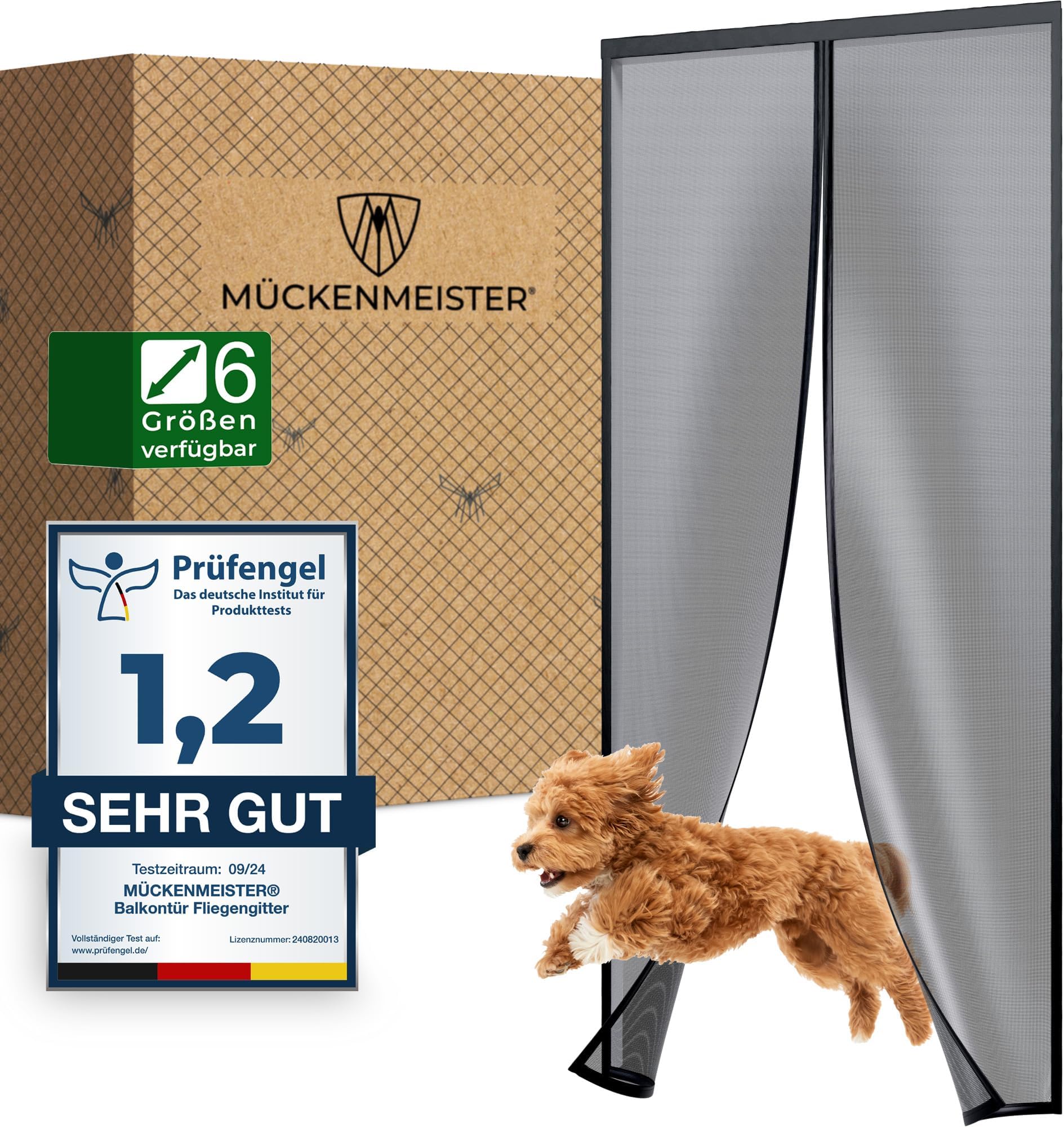 APANA Fliegengitter Rollo Auf Maß - Universeller I Produktbild-Vorschau 3