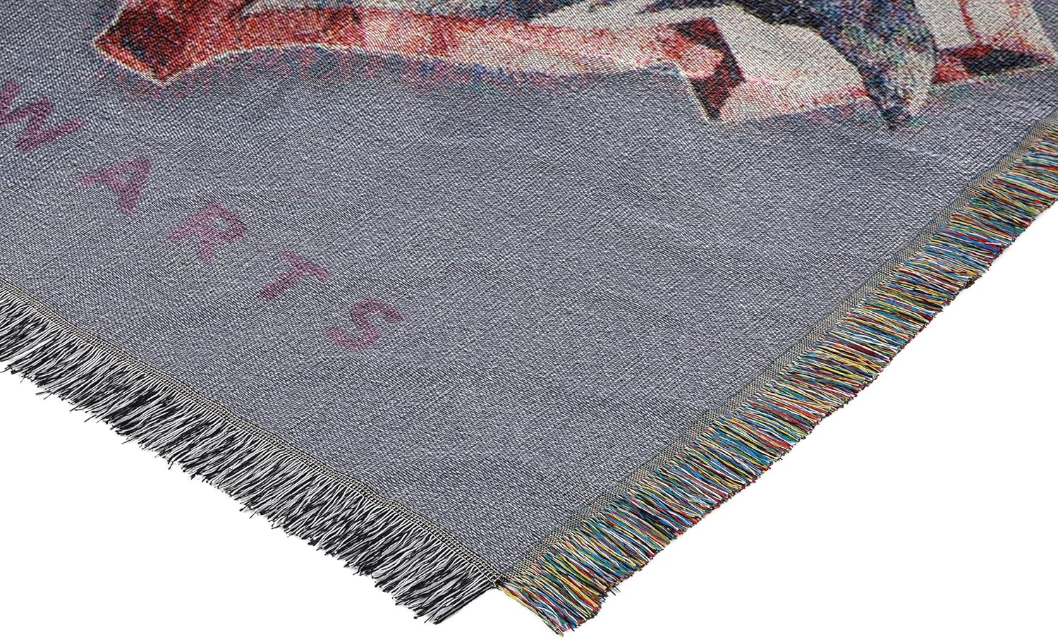 Northwest Harry Potter Woven Tapestry Throw Blanket, 48" x 60", Houses Together
